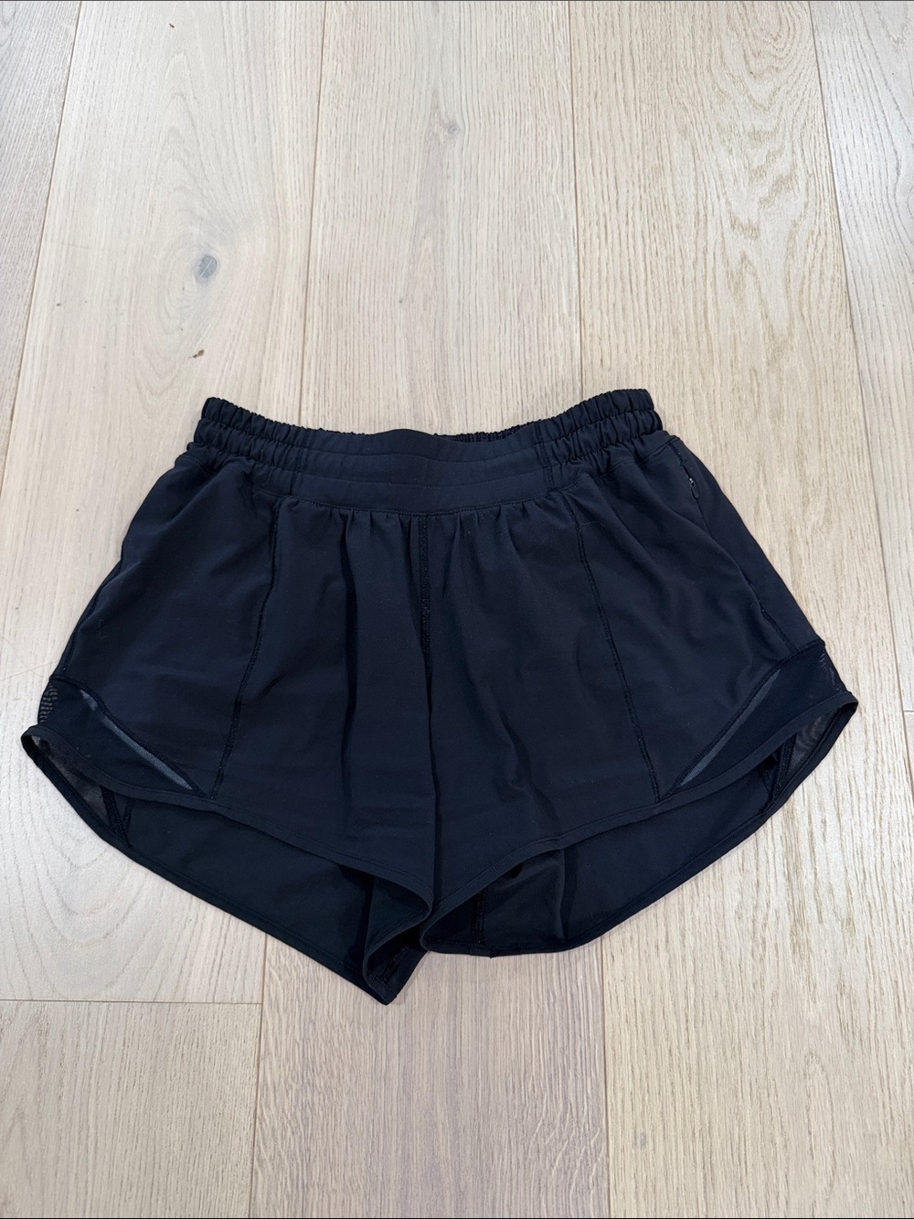 Lululemon Black Women's Athletic Shorts Size 4 Tall with 4” Inseam